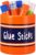 Tenceur 4.7×4.7 Inches Glue Stick Bucket for Teacher Desk Organizer Pencil Holder Bucket Plastic Large Capacity Desk Organizer for Teacher Classroom Craft Supply Storages