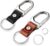 Car Keychain Carabiner Leather Key Ring Clip Key Chain for Men and Women