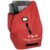BALEINE Car Seat Travel Bag for Airplane, Water-Resistant Car Seat Bags for Air Travel, Foldable Cover with 3 Handles, Fits Toddler Carseat, Convertible and Booster Seats (Red)