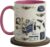Personalized Flight Attendant Mug 11oz 15oz, Custom Name Cabin Crew Coffee Cup, Faux 3D Effect Aviation Mug for Women Men Mom Dad, Airline Crew Gift for Birthday Christmas Graduation