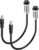 GINTOOYUN GX20 Aviation Plug to DC7909 Power Cable 16AWG GX-20 Two Pin Aviation Female Plug to DC7.9MM x 0.9MM Male Plug Power Cable for Portable Charging Stations,Mechanical Equipment,etc (Male)