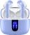 TAGRY Bluetooth Headphones True Wireless Earbuds 60H Playback LED Power Display Earphones with Wireless Charging Case IPX5 Waterproof in-Ear Ear buds with Mic for TV Smart Phone Laptop Computer Sports