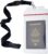 Passport Holders – 2 Pack – Heavy Duty Water and Tear Resistant Resealable Sleeves & Premium Breakaway Lanyard – 4X6 Insert for Vaccination Cards, Cruise, Travel, and Beach Vacation Documents (Black)