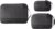 Eagle Creek Pack-It Reveal Cube Set – Packing Cubes for Compartmentalizing Luggage – Durable – Ultra-Lightweight – Water-Resistant – Easy Grab Zipper Pull – Mesh Windows – Black – XS/S/M
