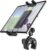 Tablet Yoke Mount, iPad Yoke Clamp Mount for Aircraft, 360° Adjustable Metal Arm Aviation Trainer Tablet Holder for iPad Pro 13 12.9 11, iPad Air Mini, Galaxy tab, iPhone, 4-13″ Device