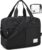 40x30x15cm Personal Item Travel Bag 16x12x6 Under-seat Carry on Bags for Airplanes 20L Expandable 30L Lightweight Duffle Bag Weekender Bags with Wet Pocket for Gym Overnight Hospital Black