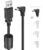 Charger Cable for Garmin GPS,(6Ft 18AWG) Thicker Shielded Mini USB Charging Cord,90 Degree GPS Replacement Power Adapter Wire for Garmin Nuvi,Drivesmart 65,Zumo XT,Dezl,Navigation