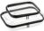Travel Toiletry Bag for Men,Clear Hard Shell Zipper Case,2pcs Large Capacity Portable Toiletry Organizer Dopp Kit Water-Resistant Shaving Bag For Toiletries Accessories,Makeup Cosmetic Bag For Women