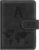 Initial A Passport Holder Cover Personalized Letter A-Z Travel Wallet RFID Blocking Passport Cover Credit Card Holder Case Passport Book Holders for Women and Men, Black-A