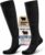 Merino Wool Compression Socks for Women & Men, 20-30 mmHg Knee High Dryarn Socks for Flying, Travel
