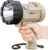 YIERBLUE Rechargeable Spotlight Flashlight with 2000000 High Lumen LED, IP67 Waterproof Long Running Spot Light searchlight, Impact Resistant Handheld Spotlight with Foldable Stand and Red Lens