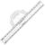 Pen Plotter Fixed Plotter for Pilots Accurate Scale Aviation Navigation Plotters Flight Planning Routes Tools for Pilots Transparent