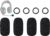SOULWIT Mic Cover for Bose Aviation (A20/A30/X A10) – Black
