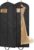 MISSLO 65″ Long Garment Bags for Travel Dress Bags for Hanging Clothes 2 Packs Wedding Dress Cover Waterproof Clothes Protector for Closet Storage for Gowns, Tuxedos, Coats, Black