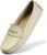 Artisure Women’s Classic Comfort Leather Penny Loafers Casual Slip-Ons Lightweight Walking Flats Driving Mocs Boat Shoes