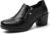 Loafers for Women Black Dress Shoes high Heel Loafers & Slip-Ons Zipper Chunky Block Comfortable Dressy Pumps Business Casual Ladies Heeled Work Office Flight Attendant Shoes