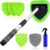 XINDELL 24-inch Windshield Cleaner Tool – Upgrade Large Head Car Interior&Exterior Window Cleaning Kit with Extendable Handle & 4 Microfiber Pads, Auto Wiper Brush for Car, Trucks, SUVs, RVs & Home