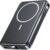 Magnetic Portable Charger, 10000mAh Power Bank, 5 in 1 Portable Charger with Built in Cable, 20W Fast Charging for Magsafe Battery Pack Compatible with iPhone 17/16/15/14/13/12 Pro/Pro Max-Black