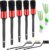 HMPLL 10pcs Auto Car Detailing Brush Set Car Interior Cleaning Kit Includes 5 Boar Hair Detail Brush,3 Wire Brush, 2 Air Vent Brush for Cleaning Car Interior Exterior, Dashboard Engines Leather Wheel