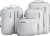 Aerotrunk Ultralight Compression Packing Cubes – Lightweight Travel Organizers for Suitcases and Luggage (6-Pack, Light Grey)