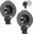 Garmin Accessories GPS Bracket Cradle Mount Compatible with Garmin Nuvi 42LM 44 52LM 54 55LMT 56 58 2407 2408 2447 2448 2467 2497 2507 2508 2547 2548 2557 2567 2577 Nuvi GPS (2 Pack)