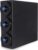 San Jamar EZ-Fit Cup Dispenser Cabinet, One Size Fits All Storage for Drink Cups in Commercial Kitchen, 3 Cup Slots, 1 Count, Black