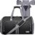 BALEINE Travel Garment Bag, Travel Suit Bag for Men, Water Resistant Carry on Garment Bag for Hanging Clothes, Garment Duffel Bag for Travel Business (Black-Convertible)