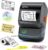 Ponek Label Maker Machine with Tape, M100 Address Barcode Label Printer, Versatile App 6000 Icons and 300 Fonts, Portable Label Makers for Small Business, Office, Home, School, Safety Label Makers
