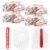 Tondiamo 400 Set Hotel Vanity Set Individual Vanity Kit Hotel Hospitality Set Disposable Travel Amenities Kit Bulk Include Cosmetic Cotton Pads, Cotton Swabs, Nail File for Shelter Homeless