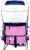Airplane Seat Storage Pocket, International Travel Essentials,Airplane Pocket Organizer, Airplane Travel Accessories,Removable Toiletry Bag Designed (pink)