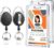 2 Set Badge Holder Retractable Clip Heavy Duty Badge Reel with Acrylic Clear Vertical ID Card Badge Holders for Work Office Nurse Teacher Student