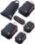 Compression Packing Cubes for Travel, 6-Piece Lightweight Packing Cubes Set for Carry-On Luggage & Backpacks – TRIPPED Travel Gear (Grey and Orange)
