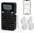 SUPVAN E11 Bluetooth Label Maker Machine with 4 Tapes, Support Keyboard & App with 30+ Fonts and 660+ Icons, Rechargeable Inkless Labeler for Home, Kitchen, Office, School, Organization, Black
