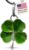 DANFORTH Pewter Four Leaf Clover Keychain Keyring | Handcrafted Green Shamrock | Good Luck For Women and Men | St Patricks Day Lucky Charm | Made in USA