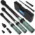 DISEN 9PCS Click Torque Wrench Set 1/4″ 3/8″ 1/2″ Drive 20-220 In.lb, 5-45 Ft.lb, 10-170 Ft.lb with 6 Adapters, ±3% Accuracy, 72-Tooth, Dual Scale, Storage Case for Bike, Motorcycle, Car, Truck Repair