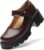 Mary Jane Shoes Women Platform Mary Janes for Women Chunky Heels Women’s Pumps Fashion Comfortable Dressy Casual Work School Office Shoes