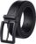 Men’s Dress Belt Black Leather Belts for Jeans