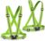 2 Packs Reflective Vest Running Gear, High Visibility Reflective Running Gear Adjustable Elastic Safety Vest for Night Jogging, Biking, Walking or Dog Walking, Running Vest for Men Women Children
