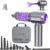 Vacuum/Air Duster 80,000RPM Super Power Mini Car Vacuum Cleaner 4-in-1 air Blower Gun Air Duster & Air Blower & Pump Hand Electric air Duster Handheld dust Blower Blower Cordless (Purple)