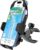 Boat Phone Clamp Mount, [Strap Double Protection] Marine Cell Phone Clip Holder, 360° Adjustable Sailboat Rail Bar Pole Helm Clamp Holder for iPhone 16 15 14 Pro Max, Galaxy, 4-7″ Smartphone