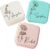 Corissy Personalized Jewelry Box for Women, Custom Travel Jewelry Case with Name and Birth Flower, Leather Jewelry Box for Rings, Earrings, Necklaces, Personalized Gifts for Women