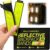 Reflective Backpack Bands | High-Visibility Orafol Reflectors | Hook-and-Loop Closure | 1.2″ x 5″ | 2-Pack