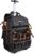 Rolling Tool Backpack Heavy Duty, 43 Pockets Tool Backpack with Wheels, Rolling Tool Bags for Men with Retractable Handle, 1680D Tool Bag with Wheels for Electrician Construction Worker Mechanic HVAC