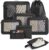 LIGHT FLIGHT 8 Set Packing Cubes for Travel, Durable Travel Essentials for Cruish Ship, Suitcase Organizer Packing Bags (8-Pack 1L+2M+1S+1Shoe bag+2Toiletry Bags+1Laundry Bag)
