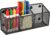 Ameceres Magnetic Pencil Holder – Extra Strong Magnets Mesh Marker Holder Perfect for Whiteboard, Refrigerator and Locker Accessories (3-Compartment (1 Pack))