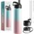 Stainless Steel Insulated Water Bottle and Travel Mug for Hot and Cold Beverages, Wide Mouth, Double Wall Insulated Hydration Sports Water Bottle for Hiking, Biking, Outdoor, 22 OZ BPA Free