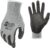 Gorilla Grip Work Gloves, Never Slip Maximum Grip All-Purpose, Gloves for Men, Superior in Wet, Dry, Oily Conditions, Polymer Palm, Small Size, 15 Pairs, Grey| 25945-25