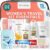 15-Piece Women’s Travel Toiletry Kit – Premium Brand-Name Shampoo, Conditioner, Body Wash, Deodorant & Toothpaste, TSA Approved Travel Size Set with Clear Bag