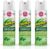 OdoBan Ready-to-Use 360-Degree Continuous Spray Disinfectant and Harsh Aroma Eliminator, Fabric and Air Freshener, 3 Pack, 14.6 Ounces Each, Original Eucalyptus Scent Clear