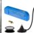 Nooelec NESDR Mini 2+ 0.5PPM TCXO RTL-SDR & ADS-B USB Receiver Set w/Antenna, Mount & Female SMA Adapter. RTL2832U & R820T2 Tuner. Low-Cost Software Defined Radio for Windows, Mac OS & Linux